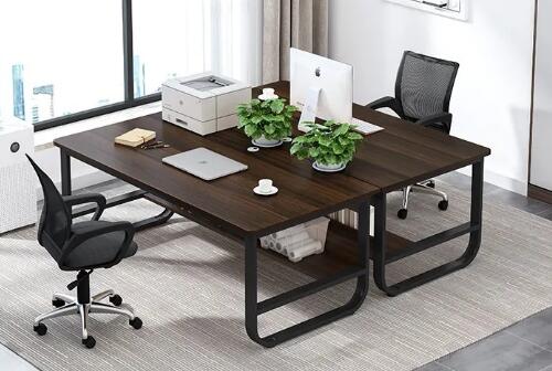 青岛房产中介公司定制会议室办公家具桌椅